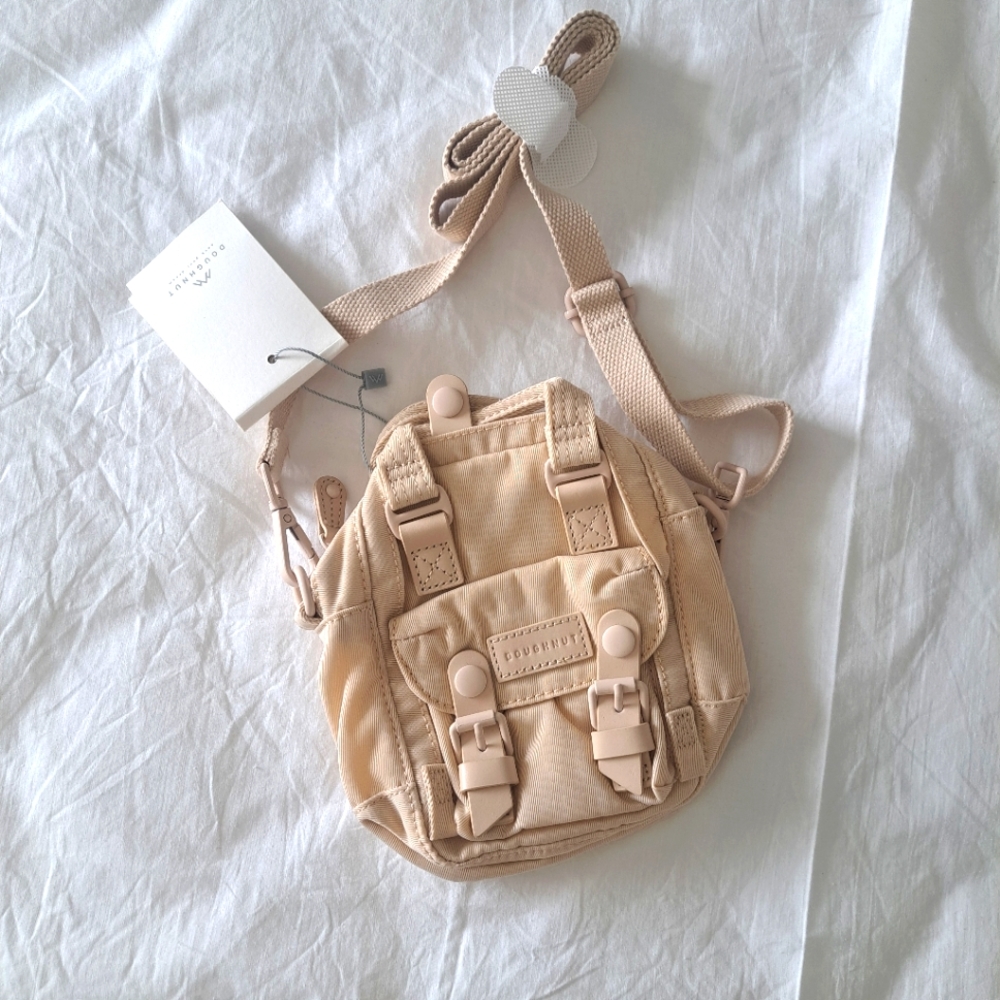 Doughnut beige mini bag